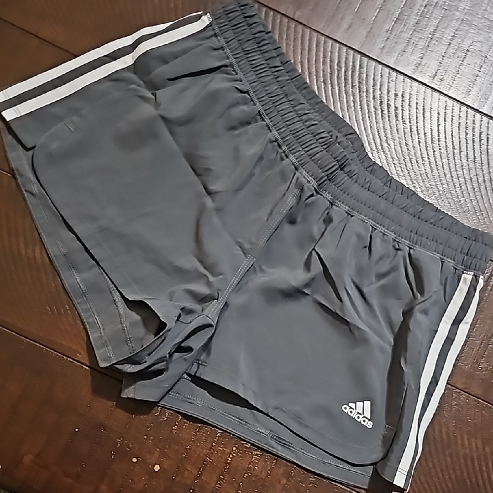 Adidas Gray Athletic Shorts
